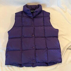 LL Bean Vest Purple Women's Medium M